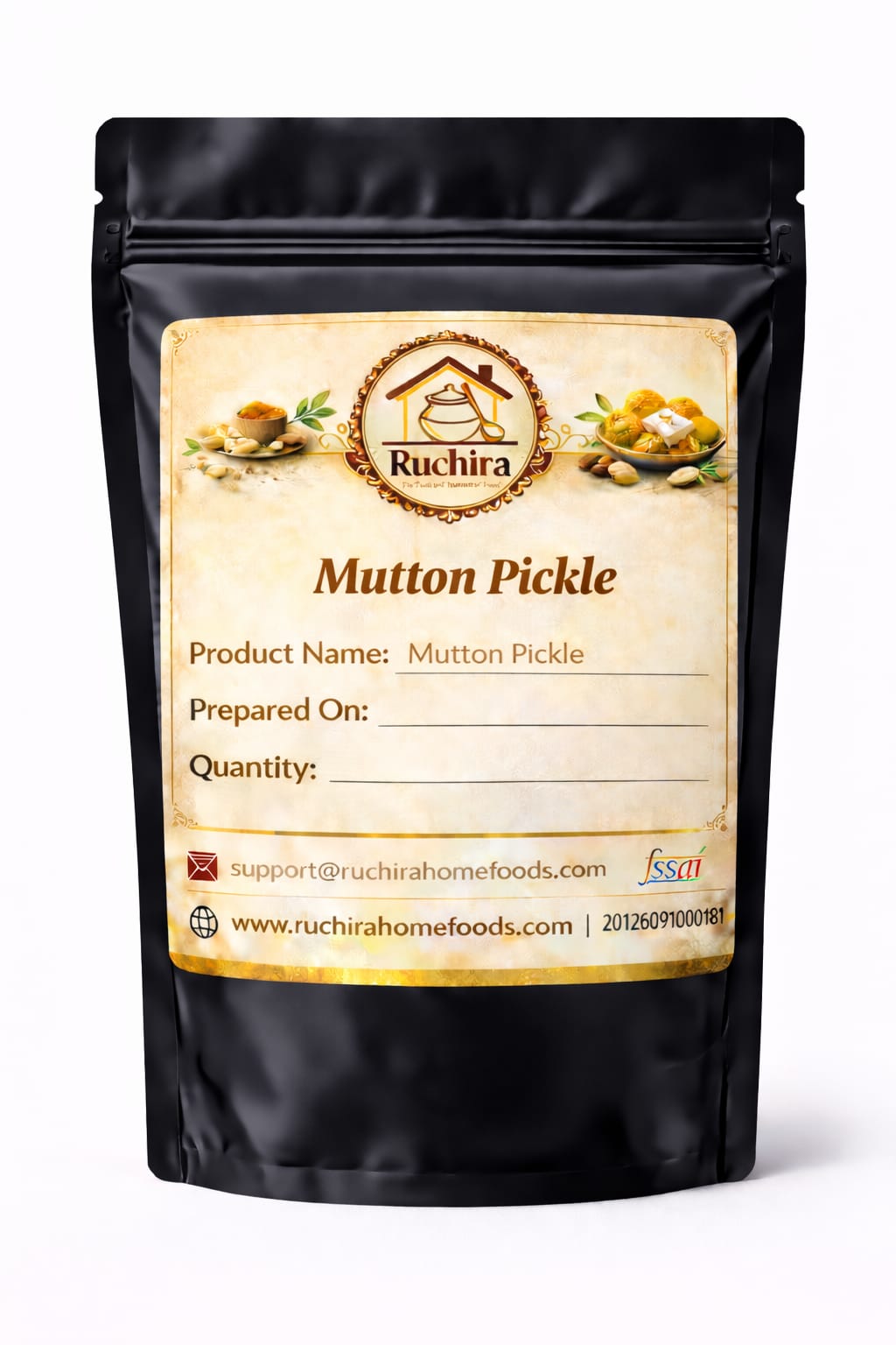Mutton Pickle (Boneless) - View 2