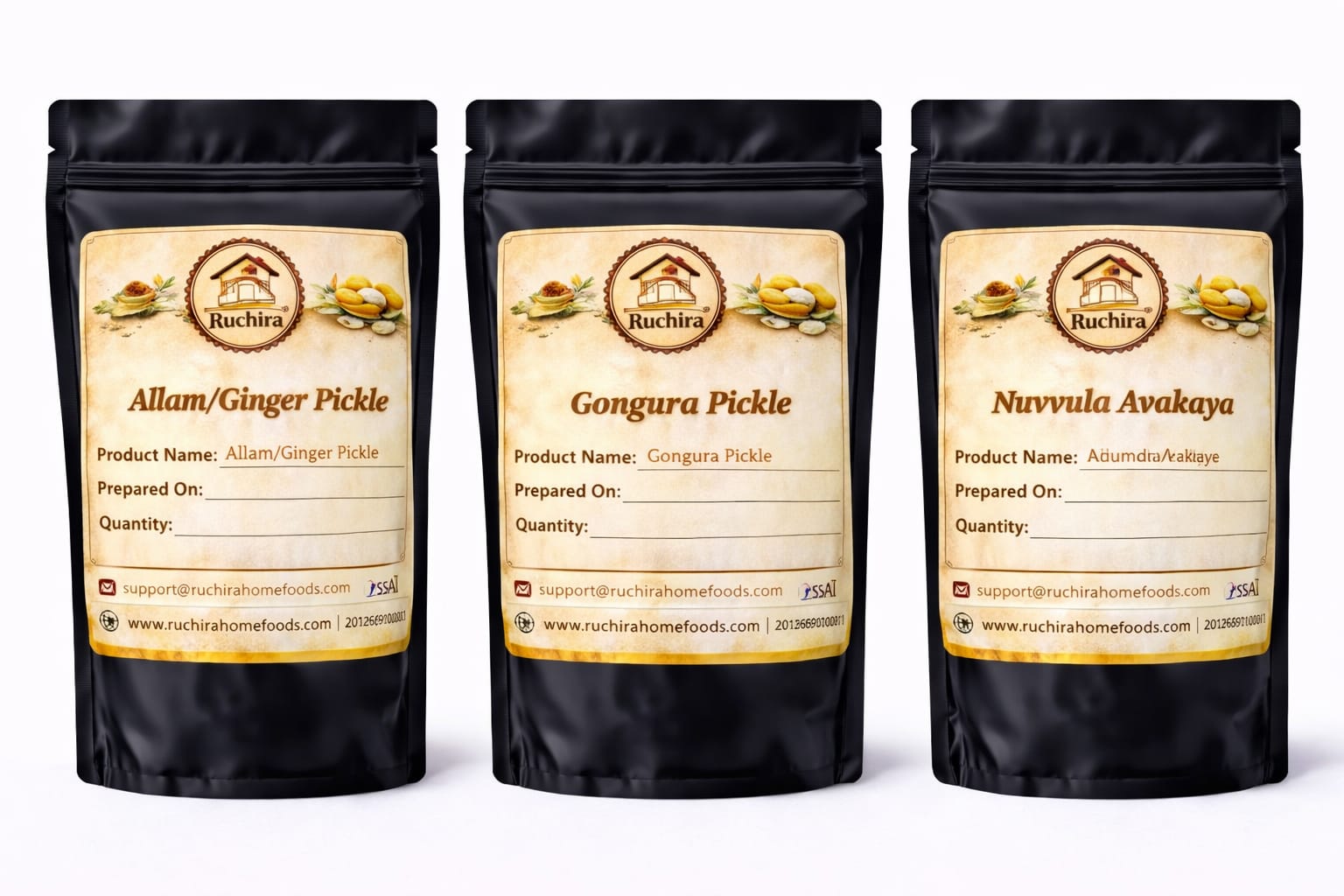 Veg Pickle Combo (3 piece) - View 1